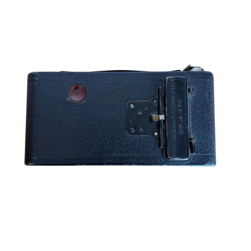Folding Autographic Brownie Camera No 2 Kodak Ball Bearing Shutter Collectible